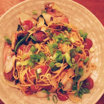 Long Grain - Egg noodles with chicken! - Asian Fusion Near Me - Camden, Maine Long Grain - Egg noodles with chicken! - Asian Fusion Near Me - Camden, Maine