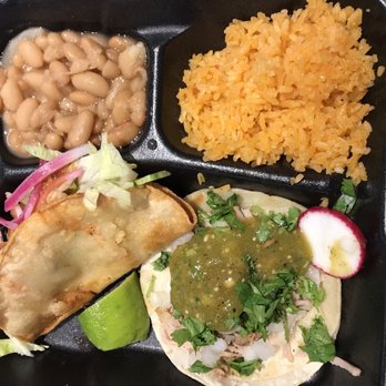 Oli's Tacos - Taco plate- potato and carnitas - Tacos Near Me - Montclair, California