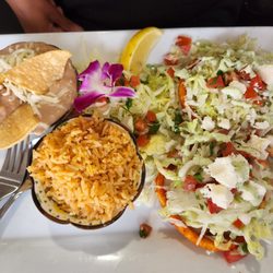 California Tacos Cantina and Distillery - Sopes combo plate