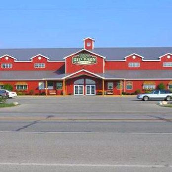 Yoder's Big Red Barn - Front View - Shopping Centers Near Me - Shipshewana, Indiana Yoder's Big Red Barn - Front View - Shopping Centers Near Me - Shipshewana, Indiana