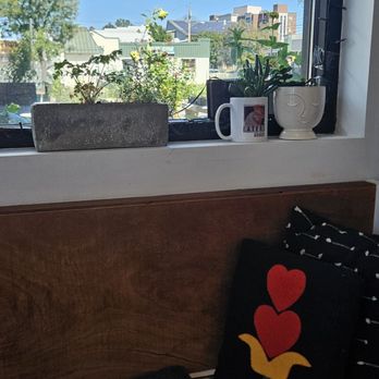 The Station Market and Cafe - Bench inside - Cafes Near Me - Frederick, Maryland