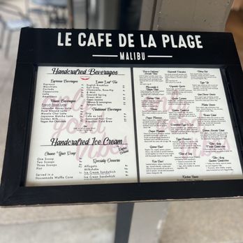 Le Cafe De La Plage - Coffee & Tea Near Me - Malibu, California Le Cafe De La Plage - Coffee & Tea Near Me - Malibu, California