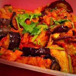 Bengal Brasserie - Bai-Gan Bhajee (aubergine)