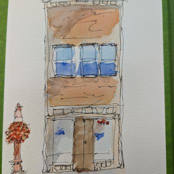 Stan's Bar-B-Q - Ink and watercolor of Stan's BBQ Issaquah - Barbeque Near Me - Issaquah, Washington