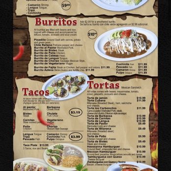 Los Carboncitos - Menu April 2022 - Tacos Near Me - Denver, Colorado Los Carboncitos - Menu April 2022 - Tacos Near Me - Denver, Colorado