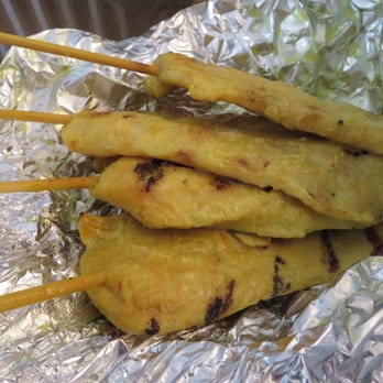 Krua Khun Yah - Chicken Satay ($6.50 off the website) 5/2014 - Thai Near Me - Ashland, Massachusetts