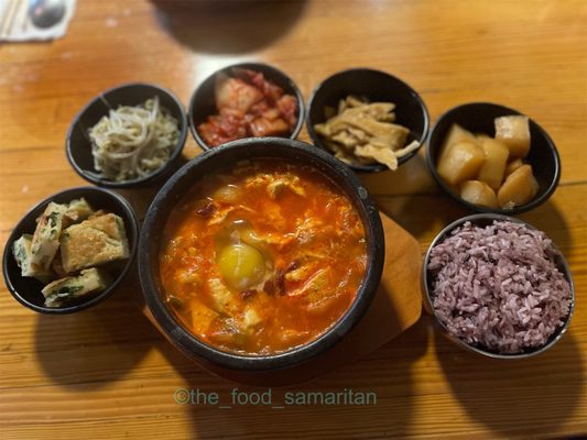 Korean Bamboo teriyaki & bunsik by null
