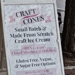 Craft Cones