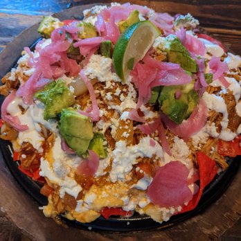 Nacho Daddy - Chicken tinga nachos....highly recommend - New American Near Me - Las Vegas, Nevada Nacho Daddy - Chicken tinga nachos....highly recommend - New American Near Me - Las Vegas, Nevada