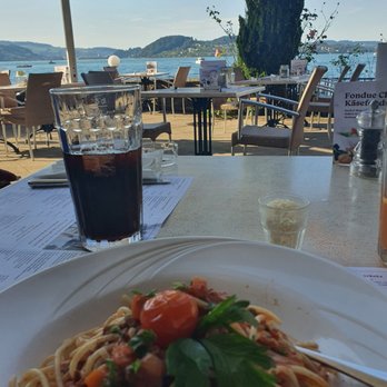 Hafenrestaurant - Spaghetti mit Aussicht - Italian Near Me - Stansstad, NW