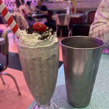 Corvette Diner - Cookies and cream milkshake - Diners Near Me - San Diego, California Corvette Diner - Cookies and cream milkshake - Diners Near Me - San Diego, California