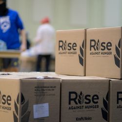 Asbury United Methodist Church - We packed 15,000 shelf-stable meals that are being deployed to hungry, men, women and children in Rwanda