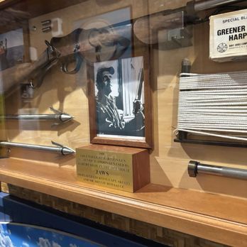 Johnny Longboats - History of the harpoon rifle used in Jaws - Seafood Near Me - Riviera Beach, Florida Johnny Longboats - History of the harpoon rifle used in Jaws - Seafood Near Me - Riviera Beach, Florida