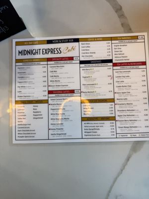 Menu photo 1 Midnight Express Cafe Grand Rapids, MI Menu photo 1 Midnight Express Cafe Grand Rapids, MI