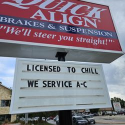 QuickAlign Brakes and Suspension - QuickAlign has amazingly talented ASE certified A/C technicians who work on all kinds of car AC and air conditioning