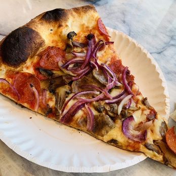 Joe's Pizza - Supreme slice - Pizza Near Me - Miami, Florida