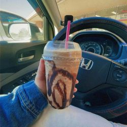 Main Street Donuts - Kona ice blended coffee