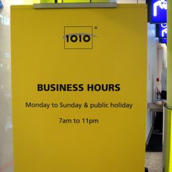 1010 - Business Hours