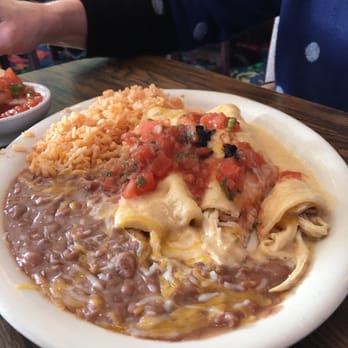 Bandito's Restaurant - Enchilada plate. - Mexican Near Me - Ann Arbor, Michigan