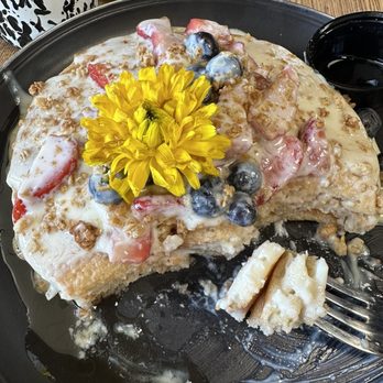 Pradera Brunch - Bionico pancakes  yummm - Breakfast & Brunch Near Me - Baldwin Park, California