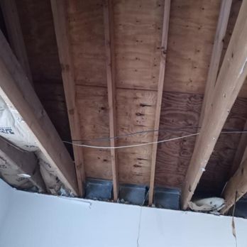 Goldman Home Improvement - Hussein removed the beams from the ceiling ... and was going to leave them like that, since he did not know how to reinforce them - General Contractors Near Me