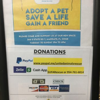 United For Animals Rescue - Gain a friendship for life - Animal Shelters Near Me - Margate, Florida