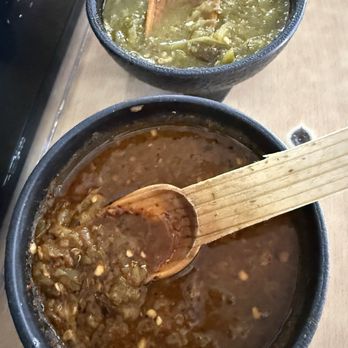 Tacos Don Esteban - Red and green salsa - Tacos Near Me - Tijuana, BCN Tacos Don Esteban - Red and green salsa - Tacos Near Me - Tijuana, BCN