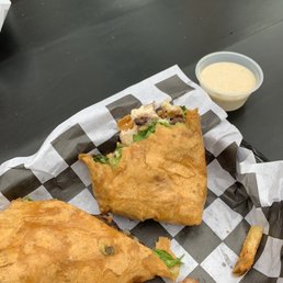 Southwest Wrap Fatboy Burger