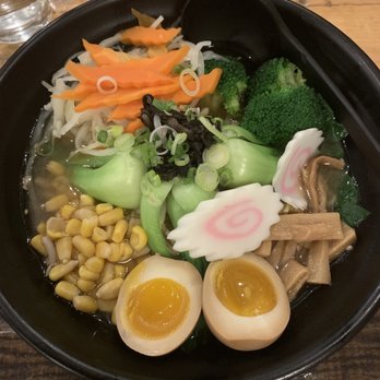Hajimaru Fishtown - veggie ramen ( I added egg and fishcakes, but there was a charge for them) - Ramen Near Me - Philadelphia, Pennsylvania