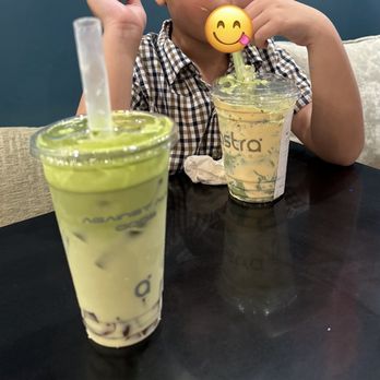 Astra Bean - Matcha Jasmine Oloong latte, Oreo Matcha Brulee. - Beverage Store Near Me - Huntington Beach, California