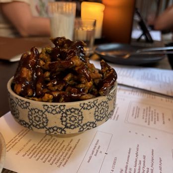 Kricket Soho - samphire pakoras - Indian Near Me - London, XGL Kricket Soho - samphire pakoras - Indian Near Me - London, XGL