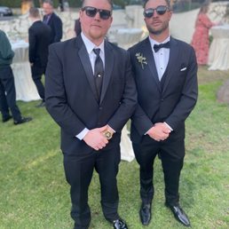 Tux on me on the left