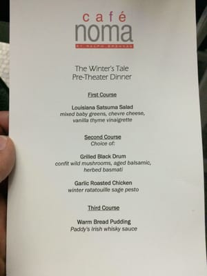 Menu photo 7 Café NOMA New Orleans, LA