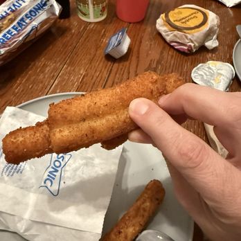 Sonic Drive-In - Mozzarella Sticks :(. Or Mozzarella Stick.... - Fast Food Near Me - Bakersfield, California Sonic Drive-In - Mozzarella Sticks :(. Or Mozzarella Stick.... - Fast Food Near Me - Bakersfield, California