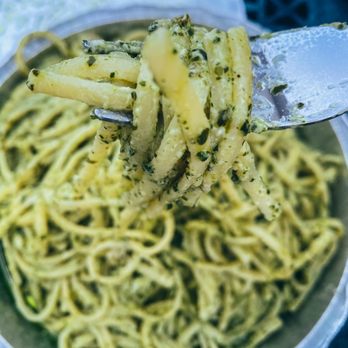 Roberto's Dolce Vita - Linguine Pesto - Italian Near Me - Long Beach, New Jersey