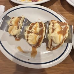 Caramel Banana Pancake Tacos