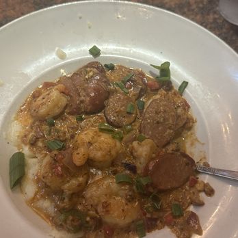White Wolf Cafe - Andouille shrimp and grits - New American Near Me - Orlando, Florida