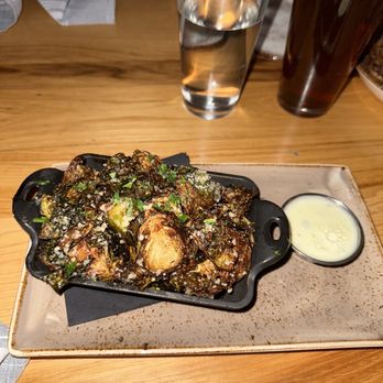 Homegrown Tap & Dough - Roasted Brussel Sprouts - Pizza Near Me - Arvada, Colorado Homegrown Tap & Dough - Roasted Brussel Sprouts - Pizza Near Me - Arvada, Colorado