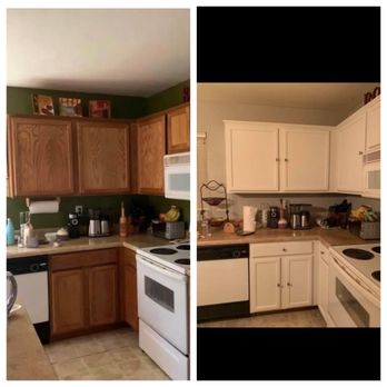JJ Handyman Service - Cabinet's John painted. - Handyman Near Me JJ Handyman Service - Cabinet's John painted. - Handyman Near Me