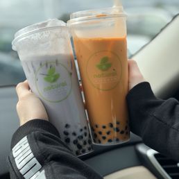 Bubble Taro Green Tea
