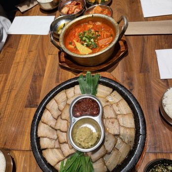 Jin Cook - Beef Spicy Tofu Soup and Suyuk - Korean Near Me - Buena Park, California Jin Cook - Beef Spicy Tofu Soup and Suyuk - Korean Near Me - Buena Park, California