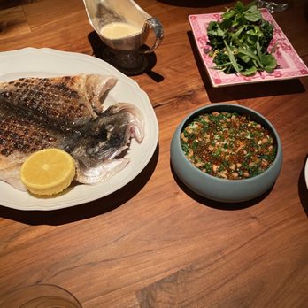 Angler - Sea bream, rice, brassicas - Seafood Near Me - San Francisco, California