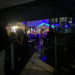 View of the club from our table