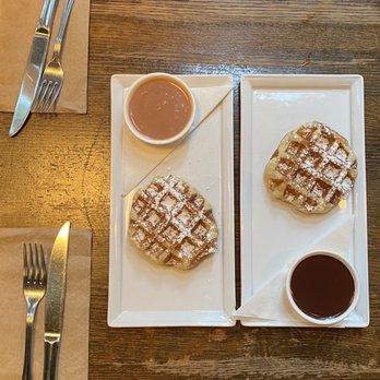Medina Cafe - Mini waffles - Breakfast & Brunch Near Me - Vancouver, British Columbia