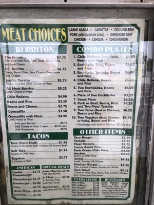 Menu photo 6 Super Burrito San Bernardino, CA