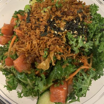 Hula - Traditional poke bowl with coconut rice and salmon - Poke Near Me - Calgary, Alberta