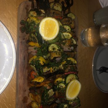 The Peacock - Veggie skewers - Mediterranean Near Me - Austin, Texas The Peacock - Veggie skewers - Mediterranean Near Me - Austin, Texas