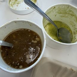 French onion & Broccoli cheese soups French onion & Broccoli cheese soups