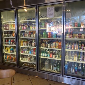 Luccas Italian Delicatessen - So many drink options - Italian Near Me - Castro Valley, California
