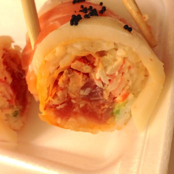 Mikimoto Restaurant - Geaux Saints Maki Roll - Japanese Near Me - New Orleans, Louisiana